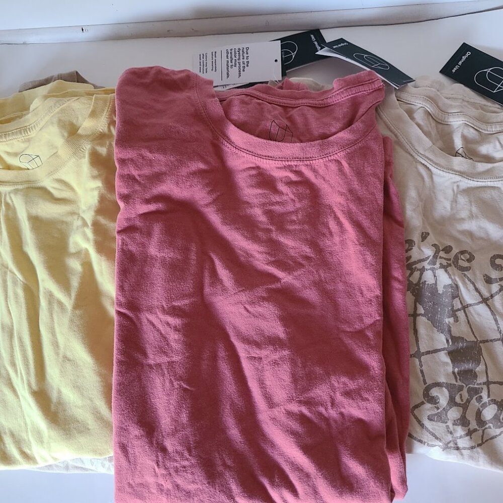 Original Use Short Sleeve T-shirt Bundle, Size L, 6 T-shirts
